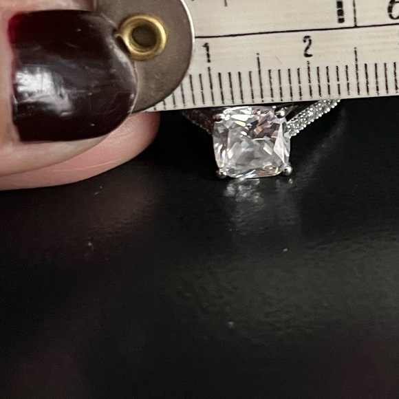 Silver wedding ring set from bitter sweet - Picture 9 of 11